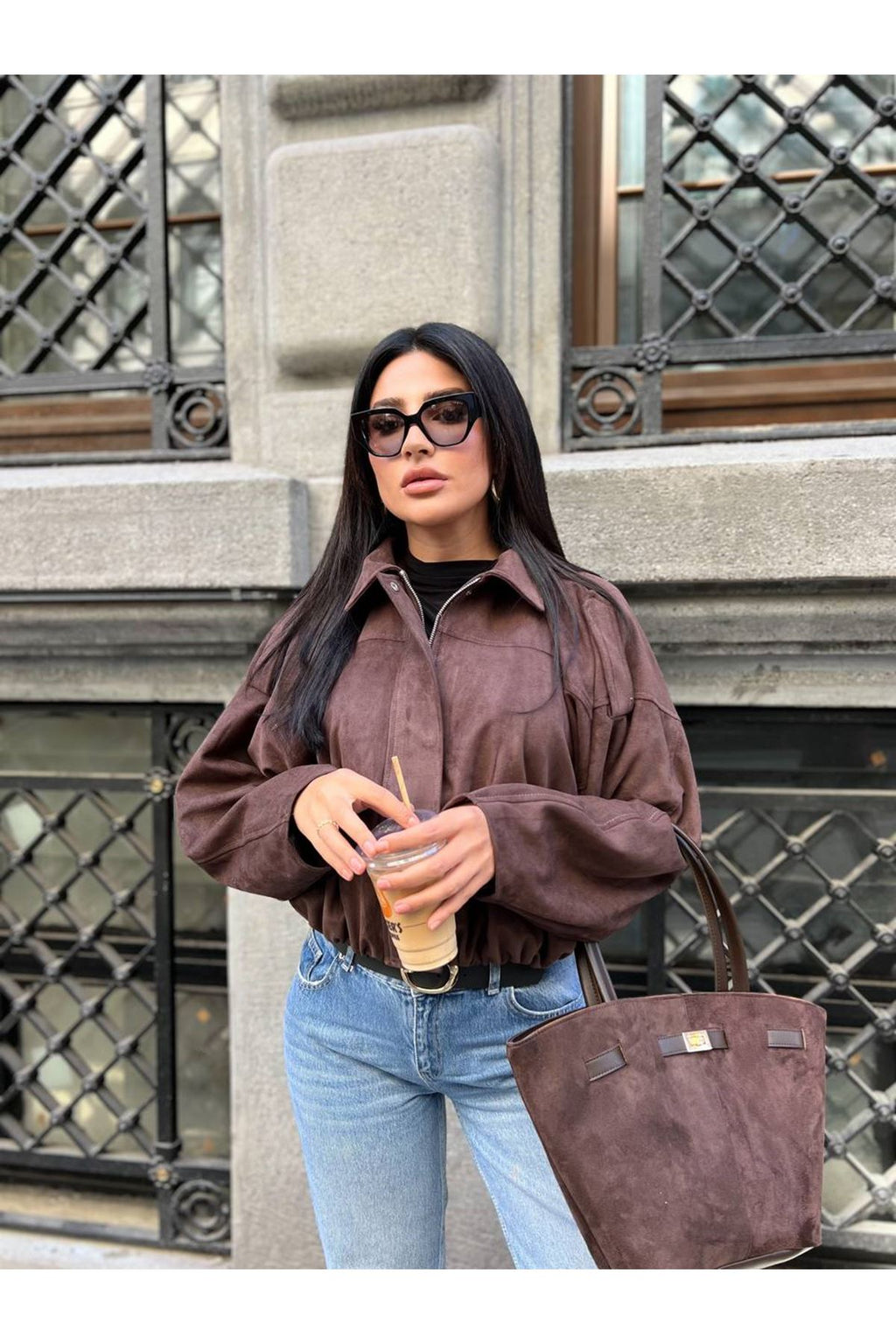 Brown Overshirt Jacket