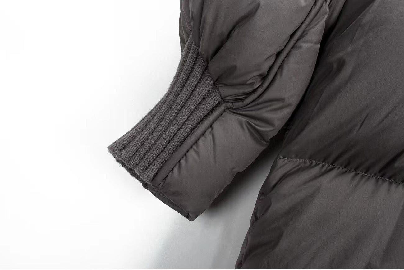 Long Down Feather Winter Coat