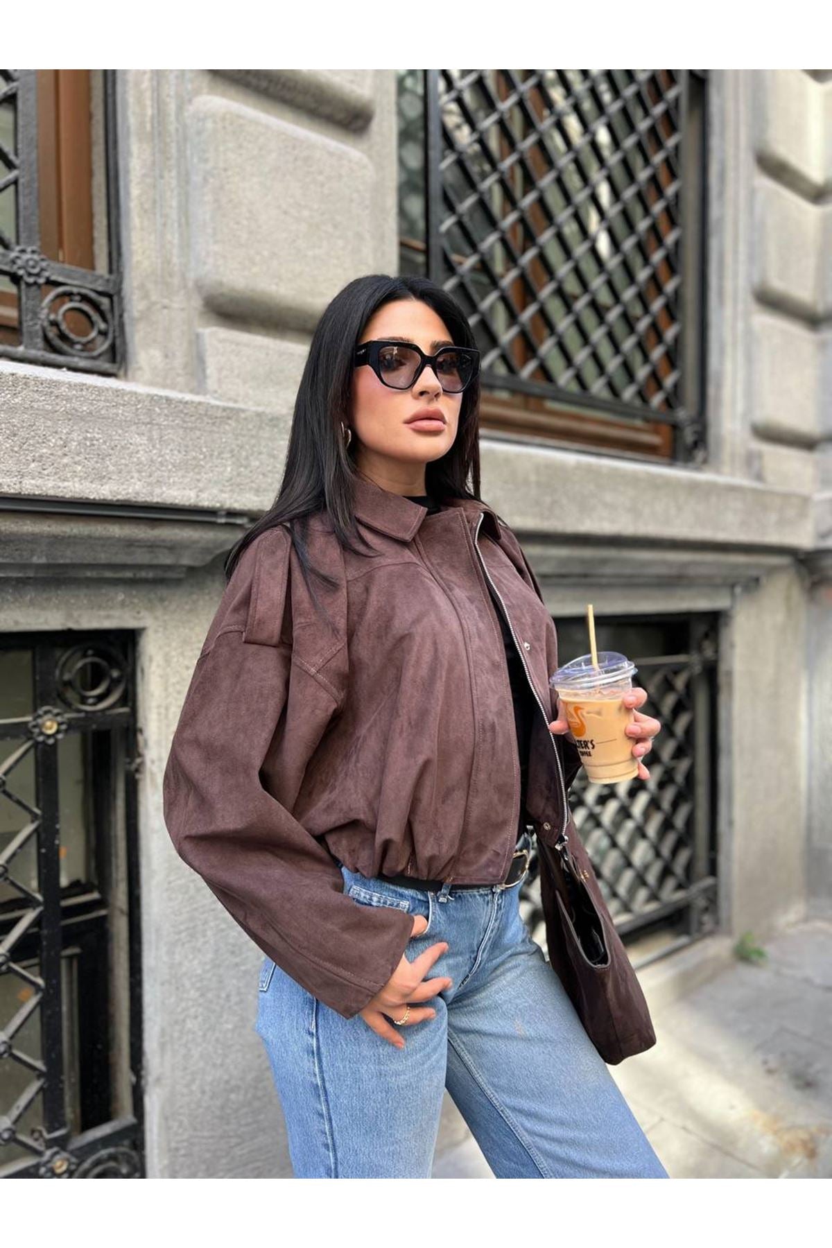 Brown Overshirt Jacket