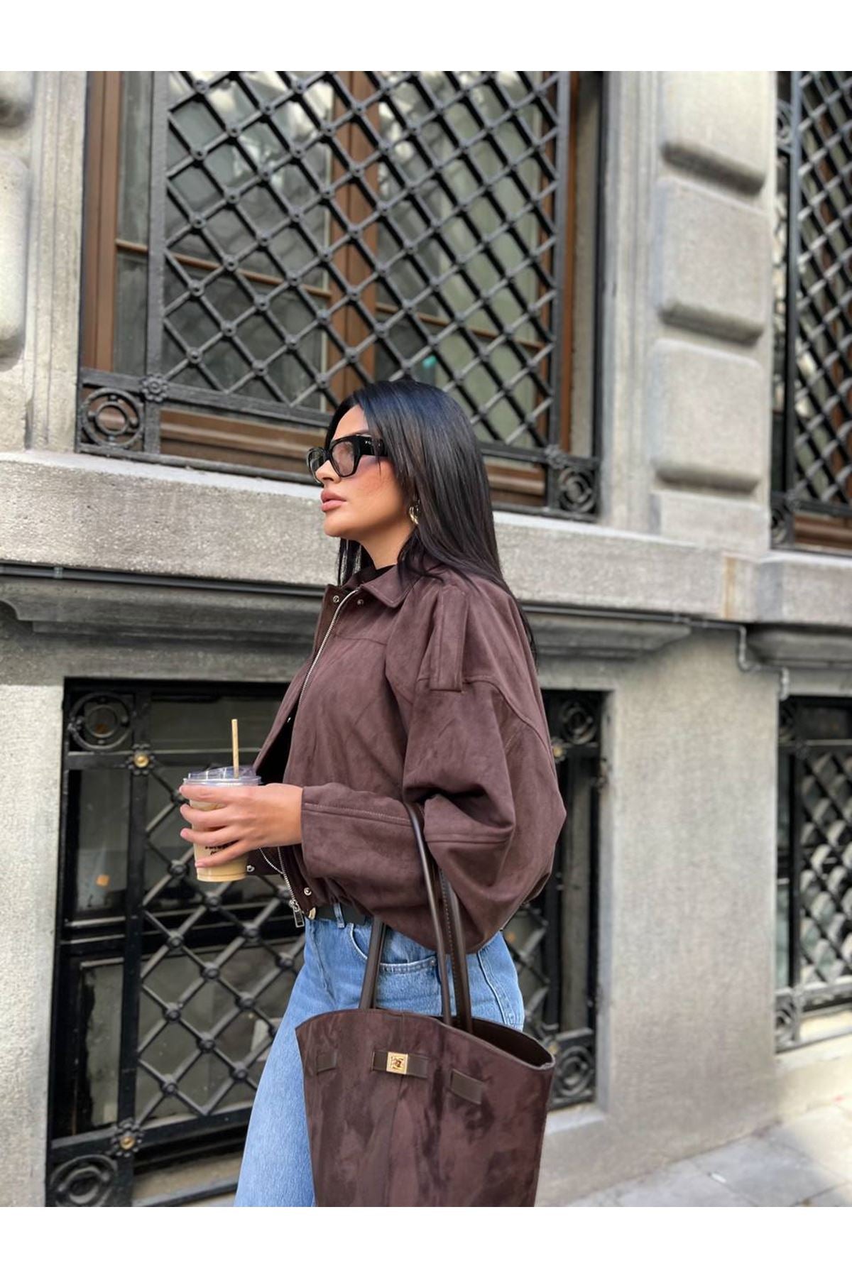 Brown Overshirt Jacket