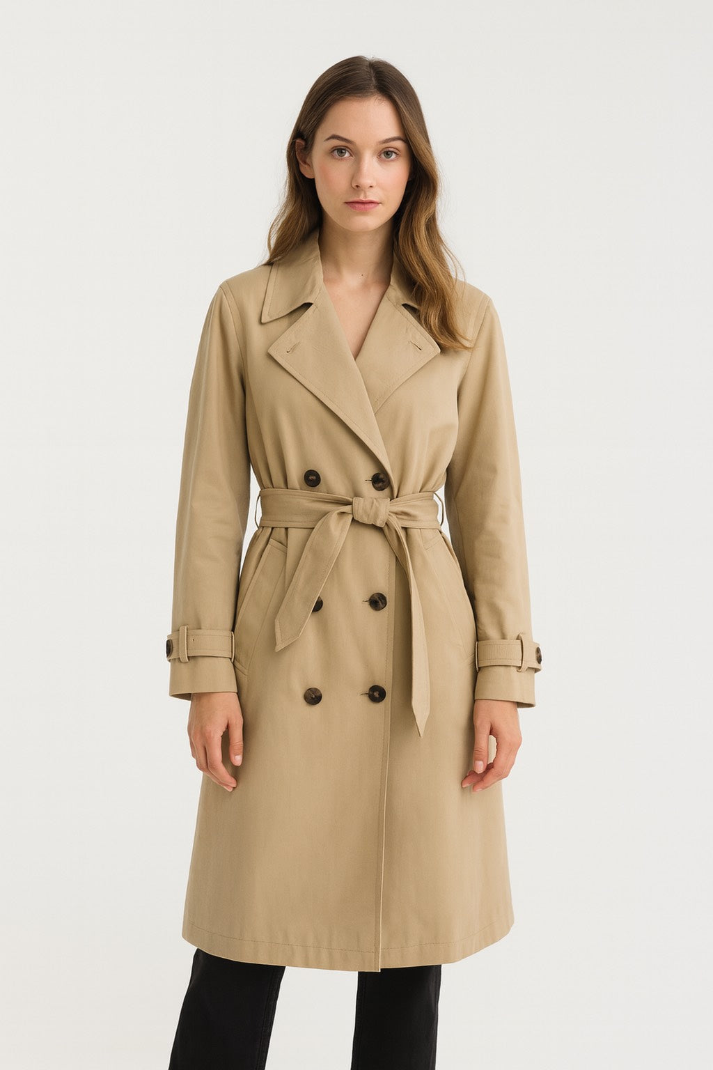 Classic Beige Trench Coat