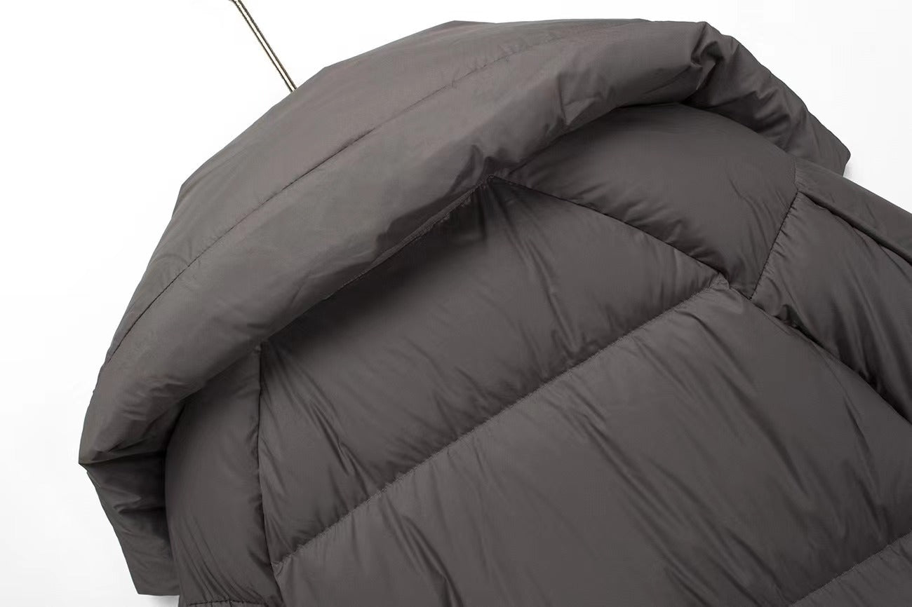 Long Down Feather Winter Coat