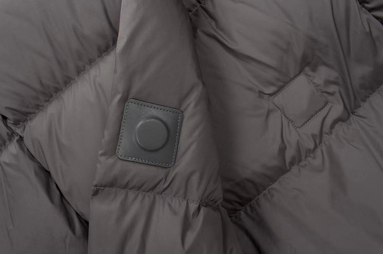 Long Down Feather Winter Coat