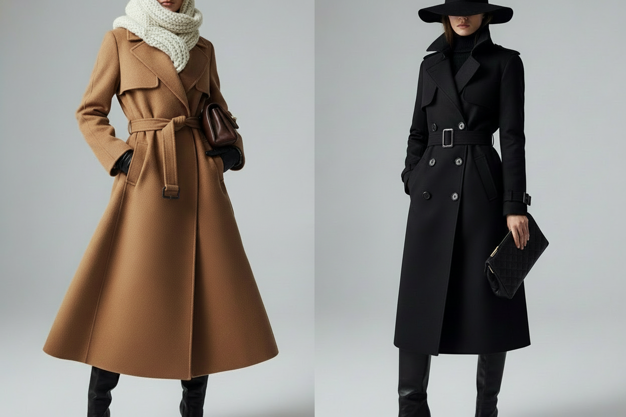 girls in coats without faces 
